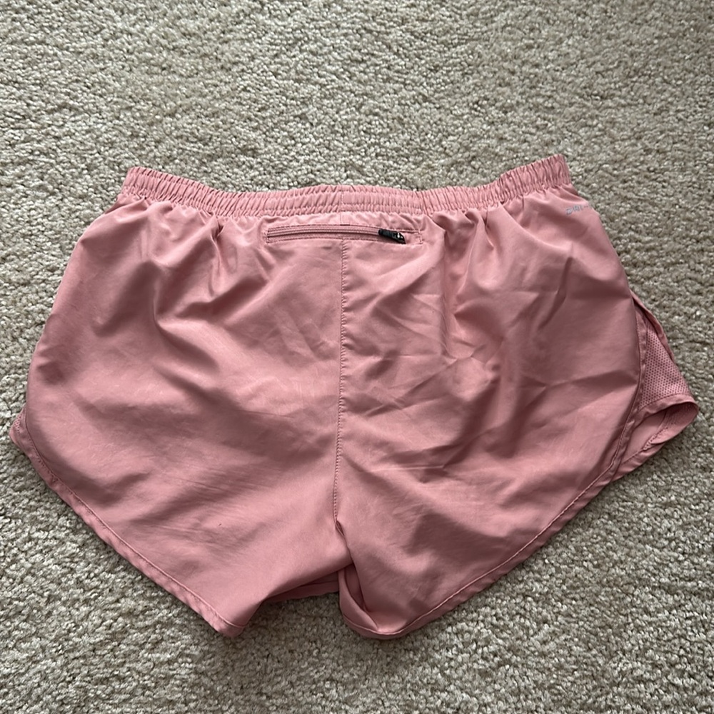 Nike Dry Fit Light Pink Workout Shorts, Women’s Medium - Picture 6 of 8